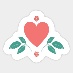 Heart Emblem Sticker